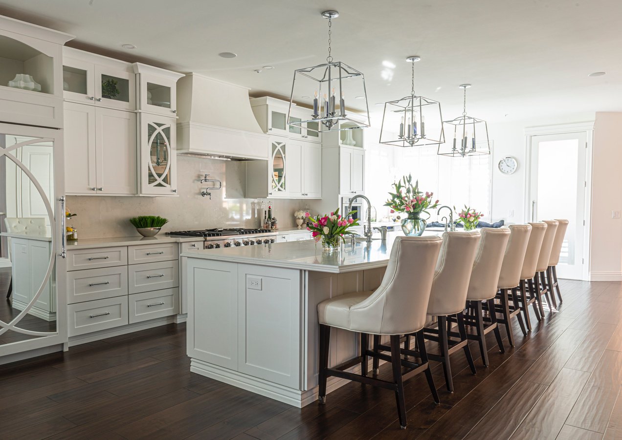 Modern Kitchen with a Kitchen Island 